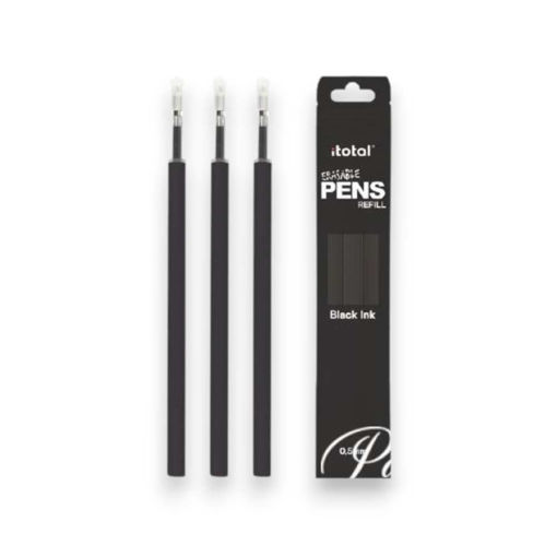 Picture of ERASABLE INK REFILL 3 PACK BLACK